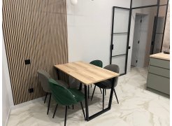 Стол Лота Лофт 120 25 мм сабия / черный матовый фото покупателя 503