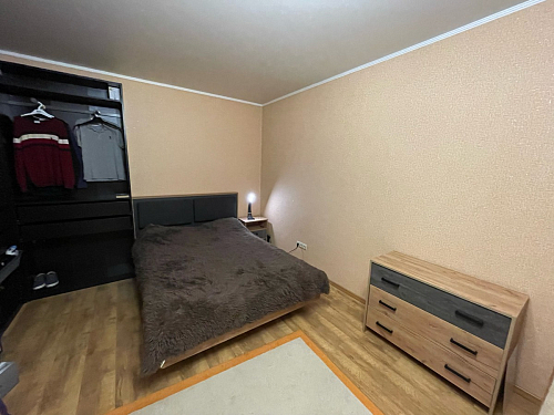 Двуспальная кровать Клауд 160х200 парящая дуб крафт золотой / антрацит фото покупателя 151