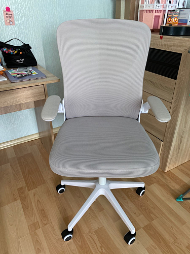 Компьютерное кресло Konfi dark gray / pink / white фото покупателя 29