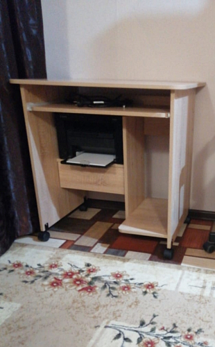 Компьютерный стол КСТ-10.1 белый фото покупателя 35