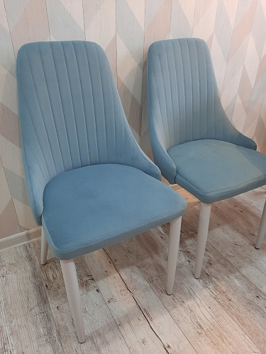 Стул на металлокаркасе Kora gray / black фото покупателя 243