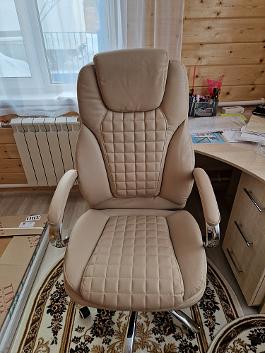 Компьютерное кресло Herd темно-бежевое фото покупателя 120