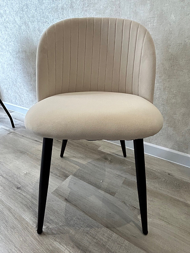 Стул на металлокаркасе Gabi gray / black фото покупателя 685