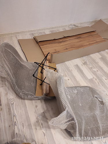 Пластиковый стул Eames PC-015 желтый фото покупателя 50