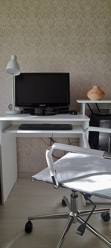 Компьютерный стол Джаз-24 левый дуб сонома фото покупателя 95