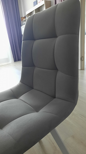 Стул на металлокаркасе Чилли бирюзовый / черный фото покупателя 810