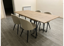 Стул на металлокаркасе Gabi blue / black фото покупателя 894