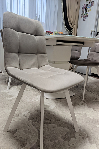 Стул Чилли 2 темно-серый  / черный фото покупателя 1237