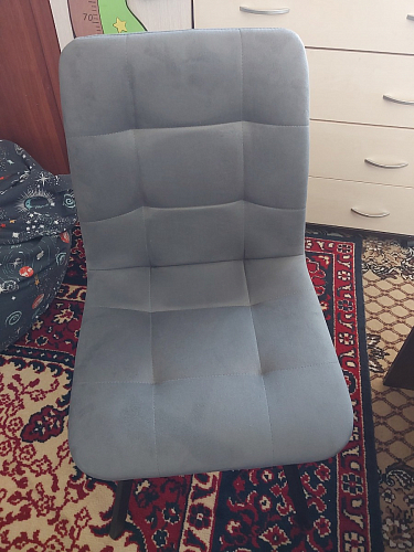 Стул на металлокаркасе Чилли зеленый / белый каркас фото покупателя 623