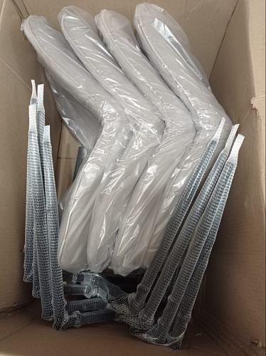 Стул на металлокаркасе Седа К латте / черный фото покупателя 292