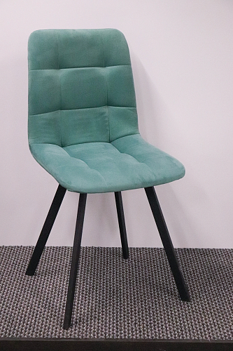 Стул на металлокаркасе Чилли зеленый / белый каркас из шоурума 3