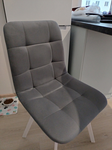 Стул на металлокаркасе Чилли бирюзовый / черный фото покупателя 72