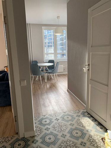 Стул на металлокаркасе Kora beige / black фото покупателя 236