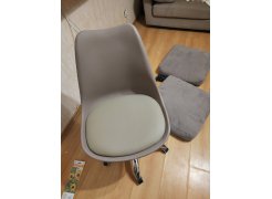 Компьютерное кресло Kolin с подушкой clear / white фото покупателя 30