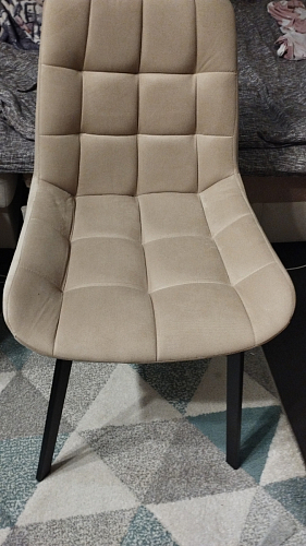 Стул на металлокаркасе Челси К бирюзовый / черный фото покупателя 91