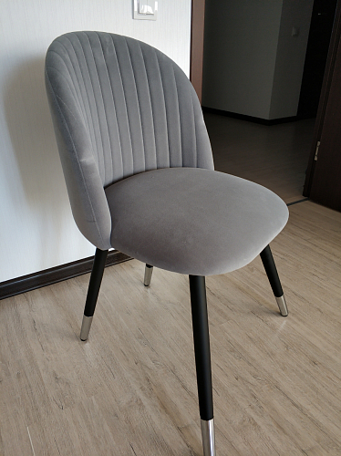 Стул на металлокаркасе Gabi 1 gray фото покупателя 231