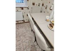 Стул на металлокаркасе Kora beige / black фото покупателя 371
