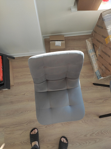 Стул на металлокаркасе Чилли зеленый / черный фото покупателя 1342