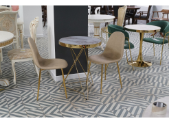 Стол Milena white / gold из шоурума 1