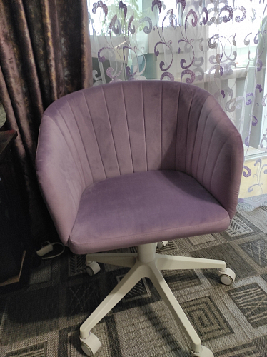 Компьютерное кресло Тибо светло-коричневый / белый фото покупателя 202