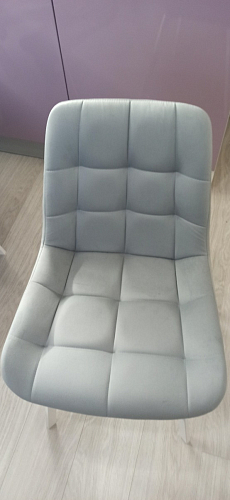 Стул на металлокаркасе Челси К крутящийся бирюзовый / черный фото покупателя 124