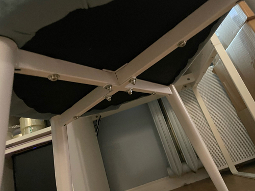 Стул на металлокаркасе Kora light purple / black фото покупателя 100