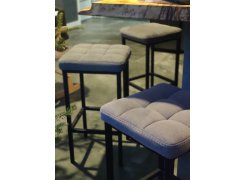 Барный стул Лофт кожзам d1 / черный матовый фото покупателя 88