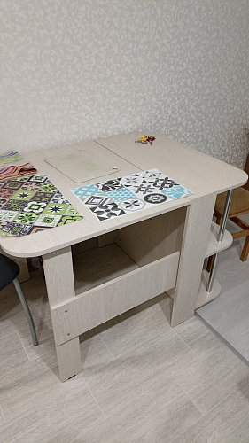 Стол-книжка Бабочка сонома фото покупателя 4