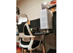 Компьютерное кресло Golem dark gray / white фото покупателя 33