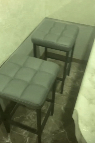 Барный стул Лофт катания лаванда / белый матовый фото покупателя 280