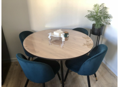 Стул на металлокаркасе Gabi 1 gray / black фото покупателя 886