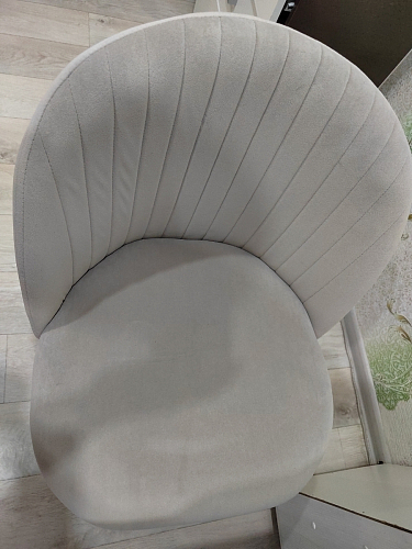 Стул на металлокаркасе Gabi latte / gold / black фото покупателя 74