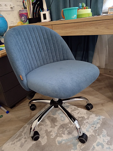 Компьютерное кресло Melody черное фото покупателя 168