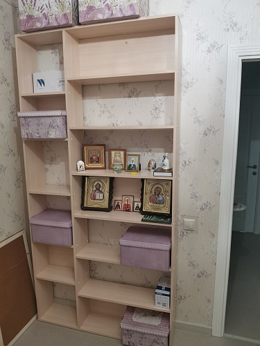 Стеллаж Алстар-23 МХ белый фото покупателя 3