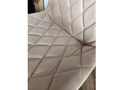 Стул на металлокаркасе Баодин К крутящийся фиолетовый teddy 944 / черный фото покупателя 8