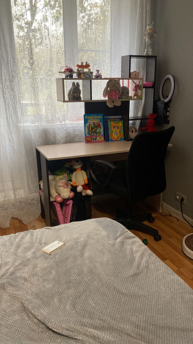 Письменный стол Эфес дуб сонома / белый фото покупателя 5