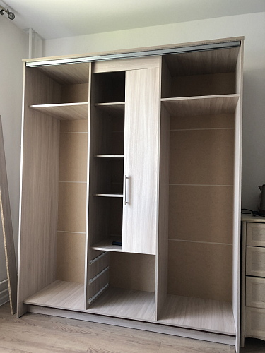 Шкаф-купе Олденс белый / белый фото покупателя 3