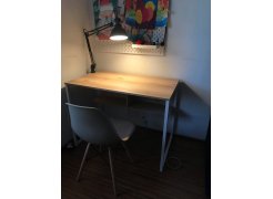 Письменный стол Клер Лофт черный матовый / бетон фото покупателя 26