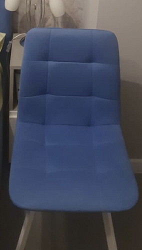 Стул на металлокаркасе Чилли бежевый / белый каркас фото покупателя 1308