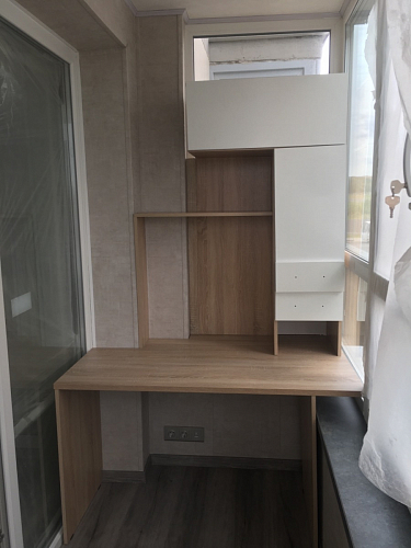 Стол компьютерный Джаз-17 белый правый фото покупателя 28