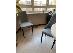 Стул на металлокаркасе Kora gray / black фото покупателя 204