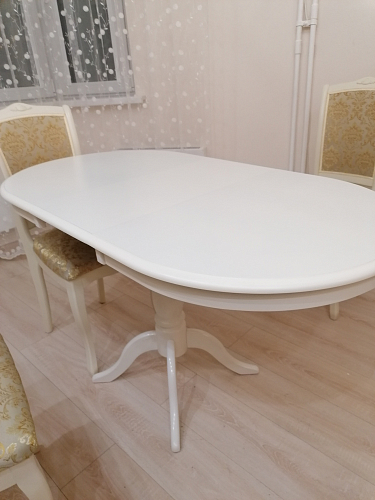Стол раскладной Solerno ME-T4EX ivory white фото покупателя 2