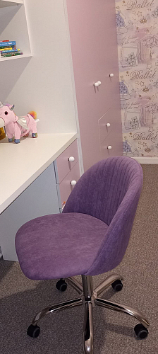 Компьютерное кресло Melody/Мелоди молочное фото покупателя 202