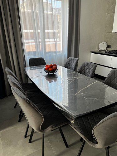 Стол на тумбе Эудес черный фото покупателя 19