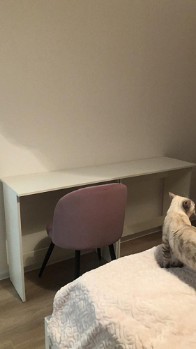 Стул на металлокаркасе Gabi 1 темно-серый / черный фото покупателя 276