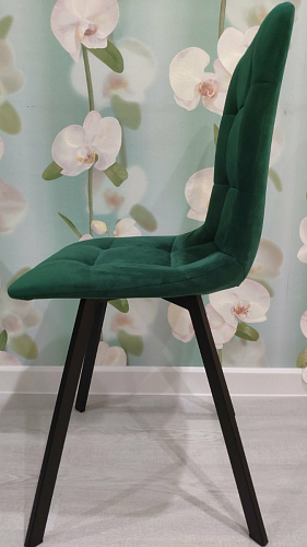 Стул на металлокаркасе Чилли синий / белый фото покупателя 1390