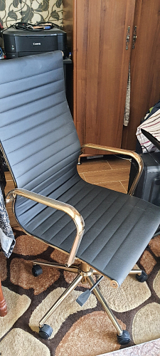 Компьютерное кресло Reus белая сетка / хром фото покупателя 57