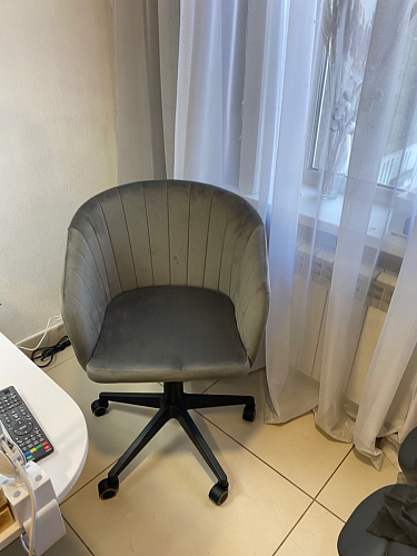 Компьютерное кресло Тибо светло-коричневый / белый фото покупателя 112