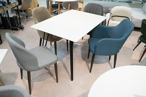 Деревянный стол Диего 140 белый из шоурума 1