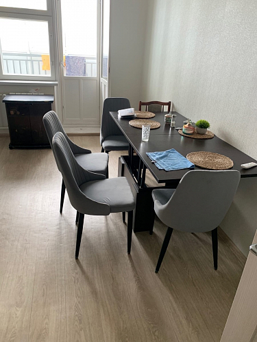 Стул на металлокаркасе Kora white / gray фото покупателя 10